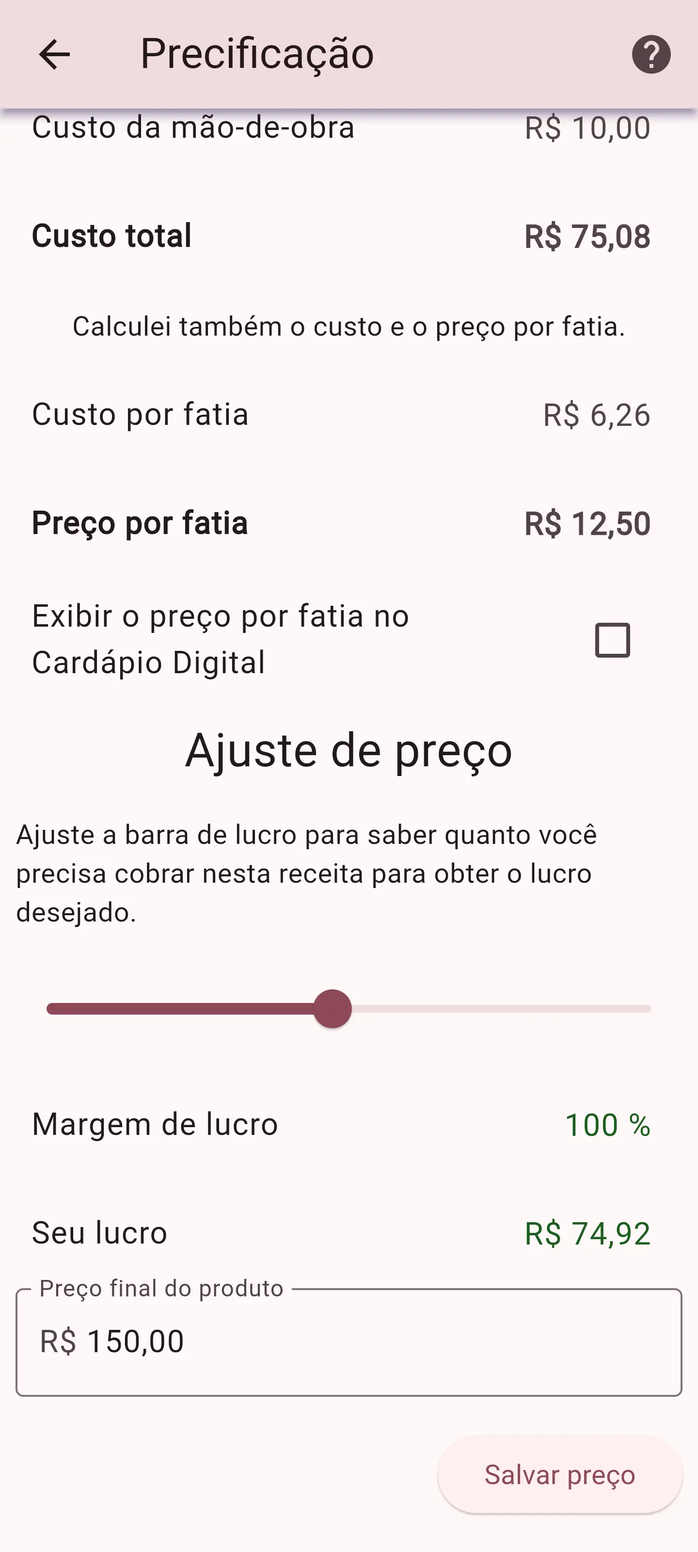 Meu perfil